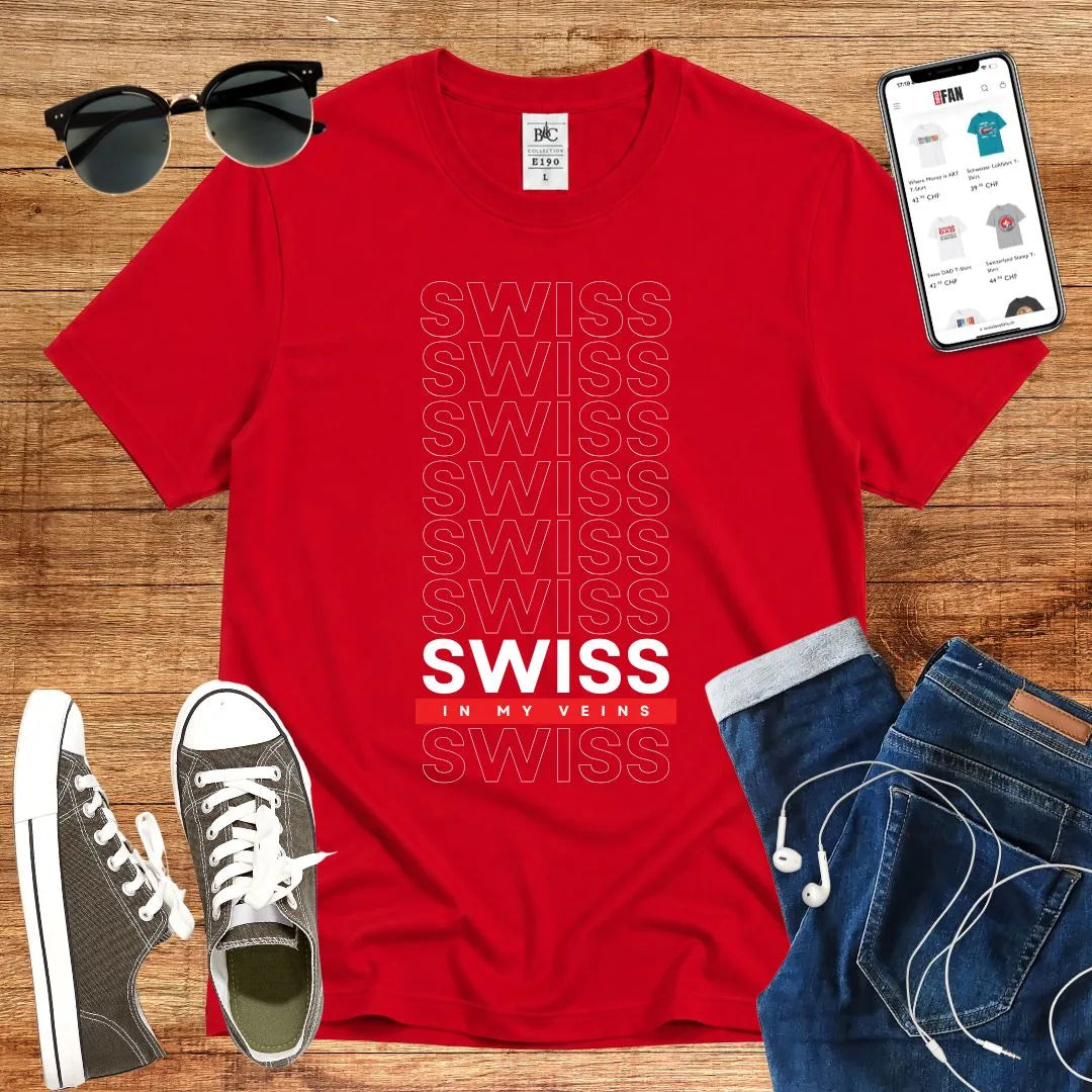 Swiss in my Venes T-Shirt
