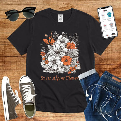 Swiss Alpine Flowers T-Shirt